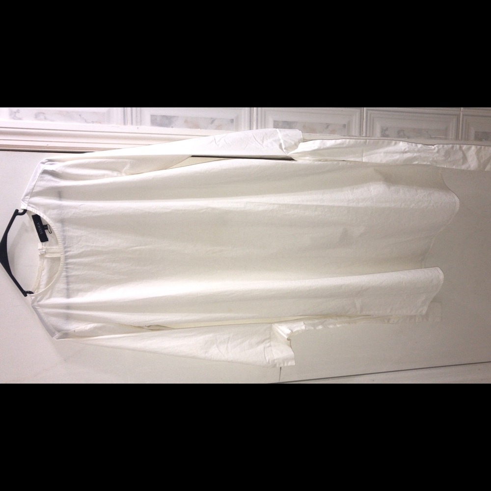 White breathable women’s knee length dress